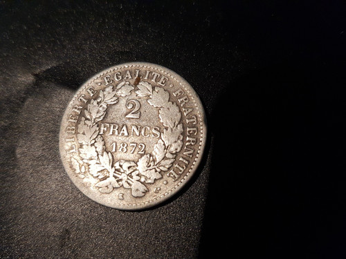 Francs 1872 petit - 1x, 2