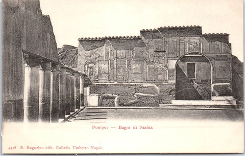 Italie pompei carte - , postale