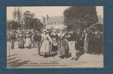 b CPA  Quimper  les fetes de la pomme les danseurs de Rosporden  la gavotte 