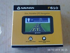 GPS  NAVMAN  - F610 - COMPLET - OUVERT JAMAIS SERVI - ENCORE DANS LA BOITE -NEUF