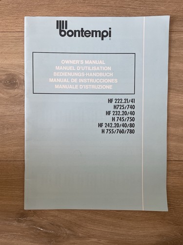 Manuel utilisation bontempi - manuel,