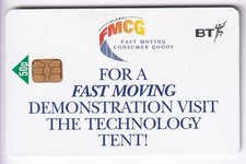 EUROPE TELECARTE / PHONECARD .. U.K 50P BT PRIVEE FMCG GLOBAL 98 CHIP/PUCE