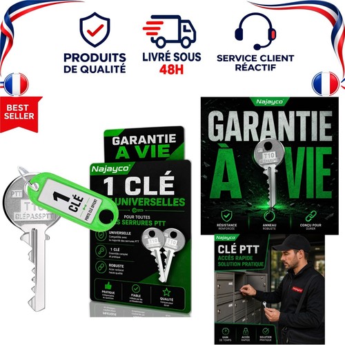Clé ptt t10 passe partout - t10, passe-partout