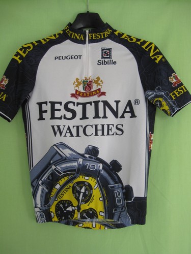 Maillot cycliste festina - cycliste,