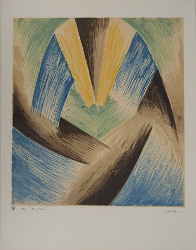 Léopold survage rythme - léopold, bleu