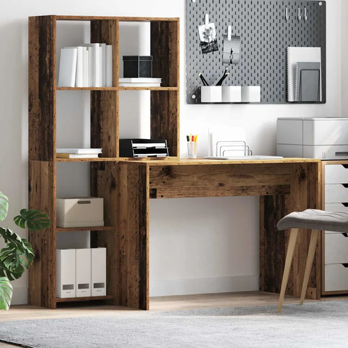 Bureau avec étagère - ,