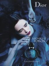 Publicité papier Parfum. Perfume ad. Dior Midnight Poison 2007 France Eva Green