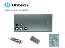 Vitre Arrière Samsung Galaxy S23 Ultra (S918B)(Vert/ Green) - Origine Démontée