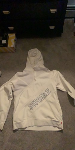 Supreme diagonal hooded