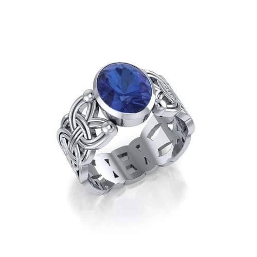 Bague viking borre 925 - bague, argent