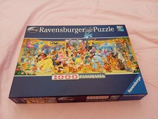 PUZZLE DISNEY PHOTO DE GROUPE PANORAMA RAVENSBURGER 1000 PIECES 100 % COMPLET