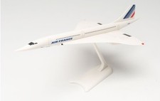 Herpa 605816-001 - Avion Concorde Air France, SnapFit (1:250)