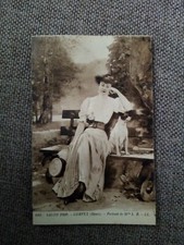 CPA SALON 1900 GERVEX PORTRAIT DE M LLE S B