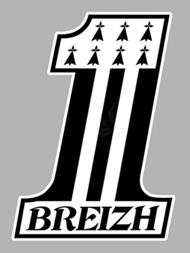 Number one breizh bretagne - number,