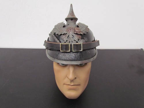 Casque pointe prussien 1915 - pointe,