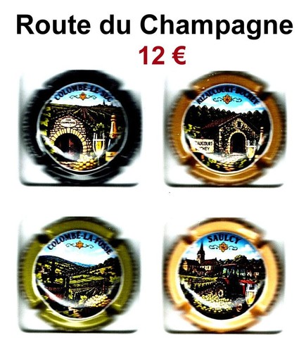 Capsules champagne route - ,