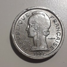 JETON FAUTÉ PTT 1937 coin