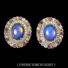 925 Argent Sterling Boucles