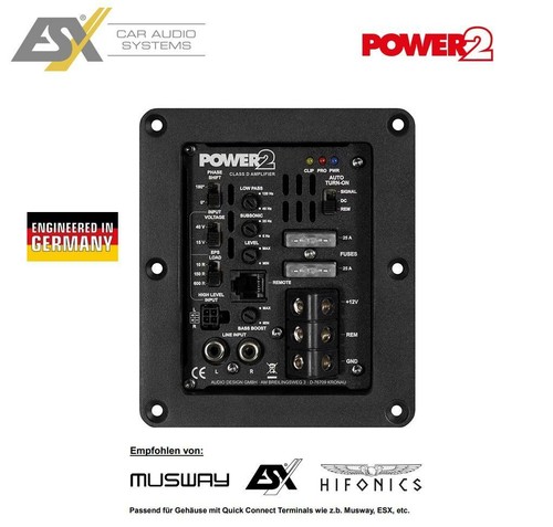 Amplificateur mono esx power2 - esx,