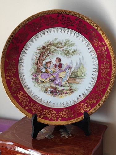 Assiette décorative limoges - assiette,