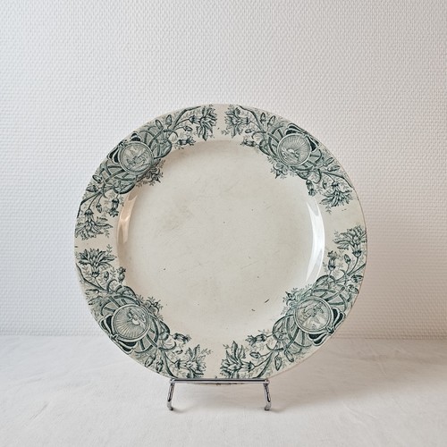 Plat rond décor - plat, persan