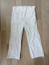 Pantacourt grossesse coton blanc léger T44 Ligne Maternité (1606049)