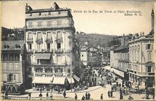 19 – CPA TULLE - Entrée de la Rue du Trech et Place Municipale - Edition N.G.