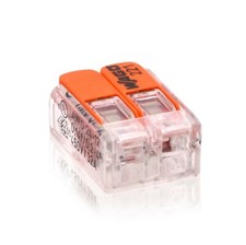 WAGO Borne de Connexion 2-Leiter-Klemme Pince de Levier 50 Pièce 221-412