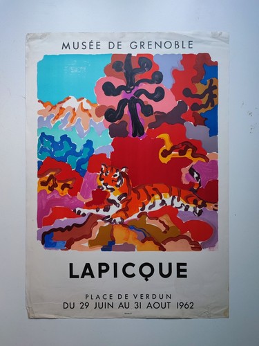 Charles lapicque affiche - lapicque,