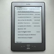 Liseuse Tablette Ebook - Amazon Kindle 4 Silver 6’ - fonctionne Bien