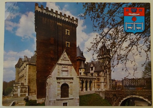 Carte postale pau - postale,
