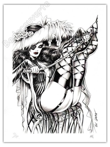 Affiche lithographie nik - affiche,