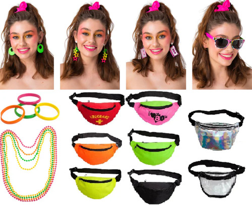 80s fluo accessoires - 80s,
