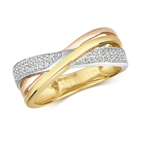 Bague crossover femme - bague,
