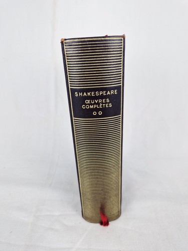 Pleiade shakespeare oeuvres - shakespeare,
