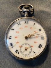 Montre à gousset 1900, argent
