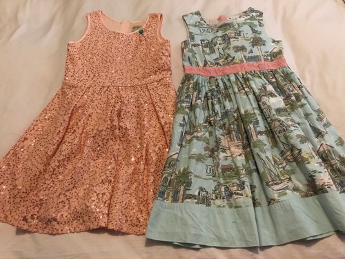 Robe paillettes fille - à,
