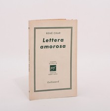 CHAR - Lettera amorosa | Édition originale 1953