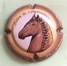 capsule de champagne MARINA D  N° 92a  Le Cheval  Salon de l Agriculture