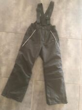Salopette pantalon de ski fille Active Touch Kids noir 7-8 ans