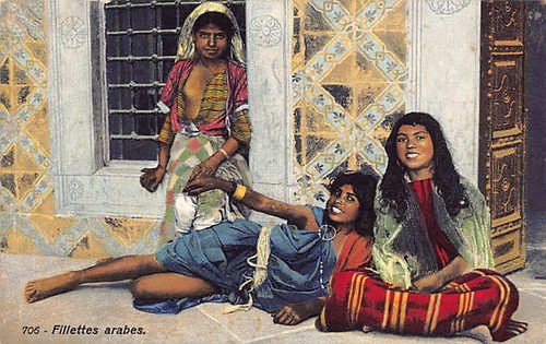 Tunisie fillettes arabes - tunisie,