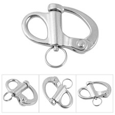 Manilles à dégagement rapide en acier inoxydable 316 design élégant pour éq