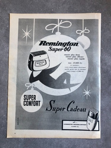 Publicité presse 1956 - publicité,