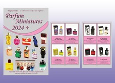 Parfumminiatures / Parfum Miniatures 2024  livre pour la collection miniatures