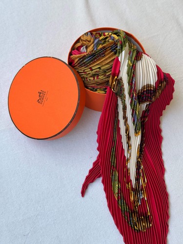 Foulard hermès plissé - hermès,