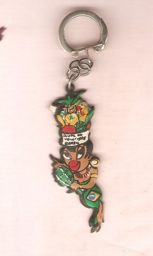 Foot porte clés chocolat - foot., porte-clés
