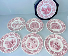 Coffret 6 assiettes anciennes