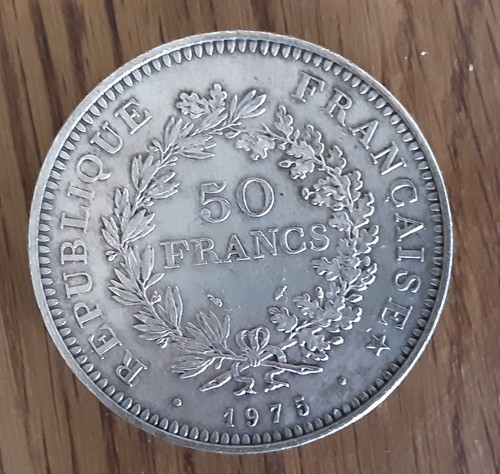 Francs hercule 1975 - francs,