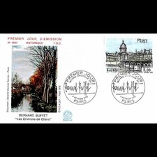 FDC n° 1057 - Tableau de Bernard Buffet - 4/2/1978 Paris