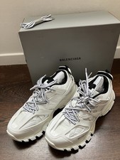 Balenciaga White Track Sneakers Size 45